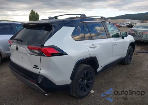2023 Toyota Rav4 Hybrid Xse из США, поврежденный, VIN 2T3E6RFV1PW044106